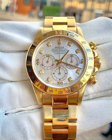 rolex daytona diamantato